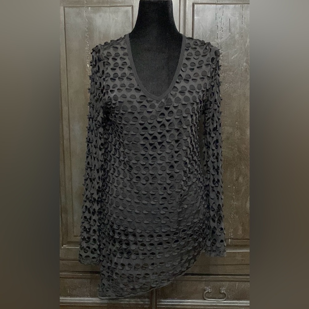 Kokomo black oversized longsleeves Tunic Medium